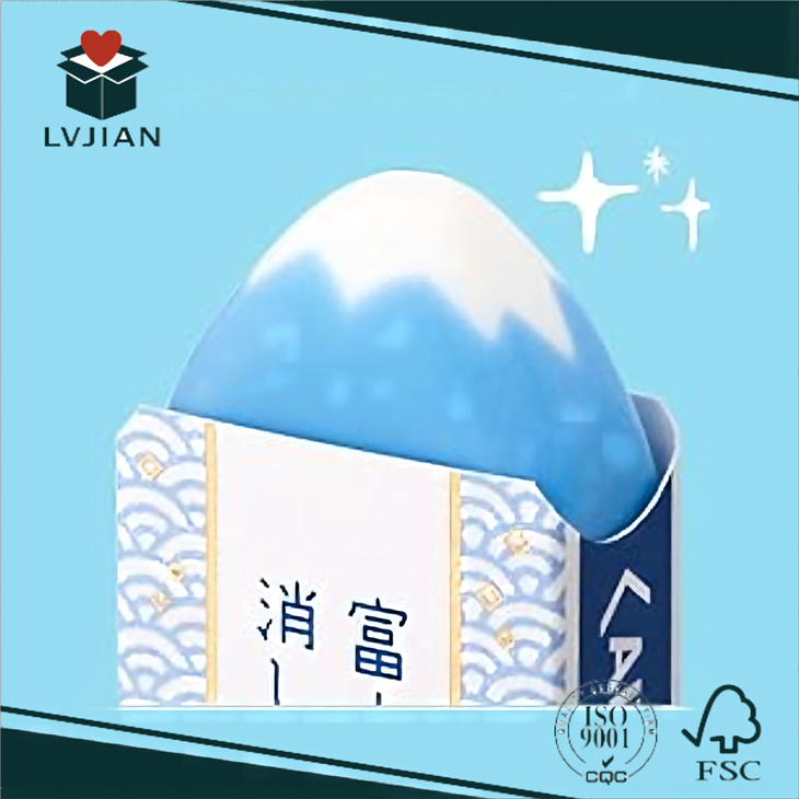 paper box with handle